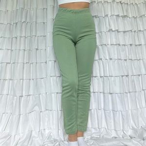 Sage Green Fashion Nova Sweats